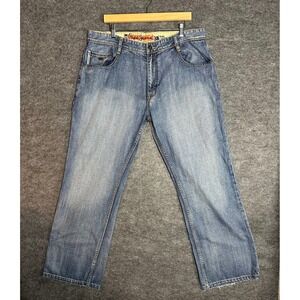 RARE Pepe Jeans London Men's Rowan Loose‎ Fit Blue Denim Jeans Size 38